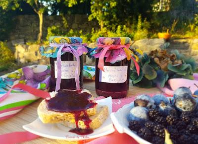 Mermelada de moras y ciruelas