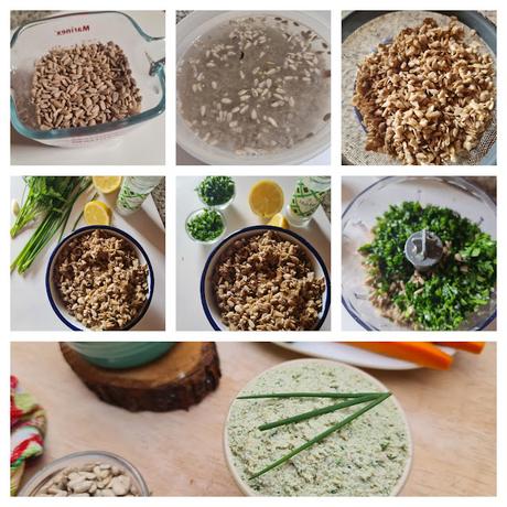 Paté de semillas de girasol Paté de semillas de girasol