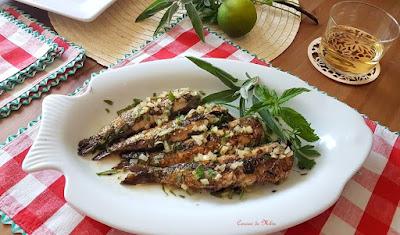 Sardinas frías a las hierbas Sardinas frías a las hierbas