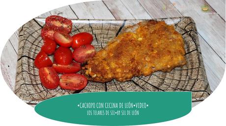 RECETA CACHOPO CON CECINA DE LEÓN•BUENÍSIMO• {VIDEO}