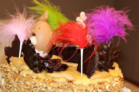 MONA DE PASCUA 2025-BIZCOCHO QUE NO SE DESMIGA-RELLENA DE CREMA LOTUS-Y COBERTURA MUSELINA-MUY RICA