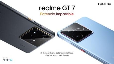 realme anuncia el lanzamiento mundial de su serie GT 7 realme anuncia el lanzamiento mundial de su serie GT 7