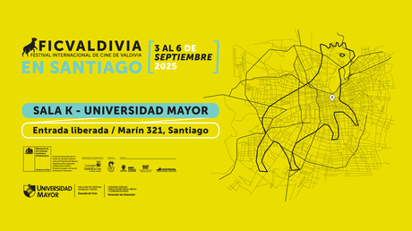 Del 3 al 6 de septiembre FICValdivia realizará un Ciclo Gratuito con 5 funciones en la Sala K