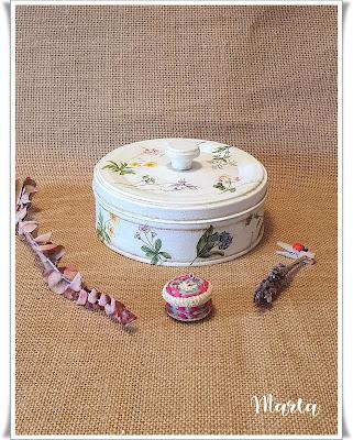 CAJA TUNEADA CON DECOUPAGE