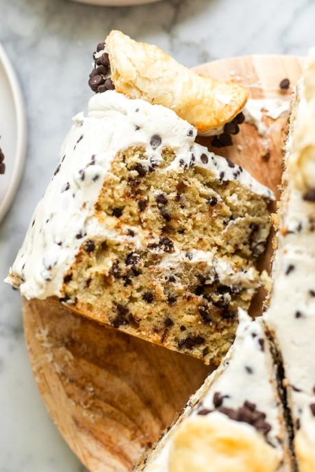 Pastel de Cannoli Increíblemente Vegano Pastel de Cannoli Increíblemente Vegano