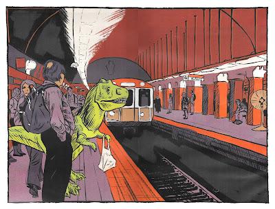 Unas cuantas ilustraciones dinosaurianas... (CV)