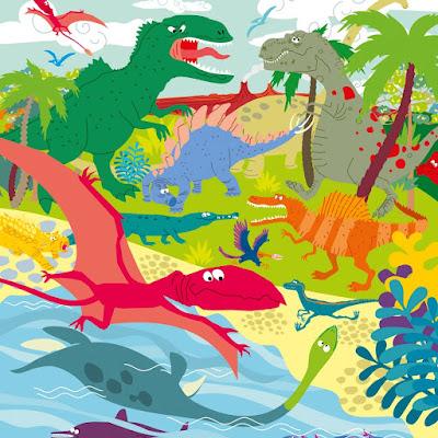 Unas cuantas ilustraciones dinosaurianas... (CIV)