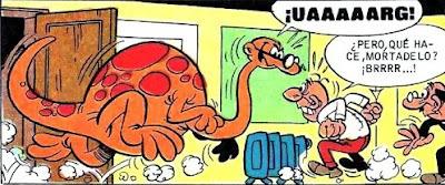 Mortadelo y los dinosaurios