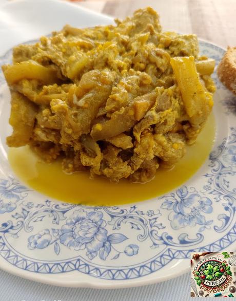 Revuelto de Berenjenas con Miel y Canela Revuelto de Berenjenas con Miel y Canela