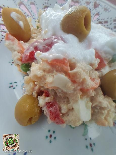 Ensaladilla de Quinoa Ensaladilla de Quinoa