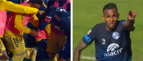 Sebastián Villa saludó a Boca en Mendoza tras demandar al club: abrazos y tensión en el reencuentro