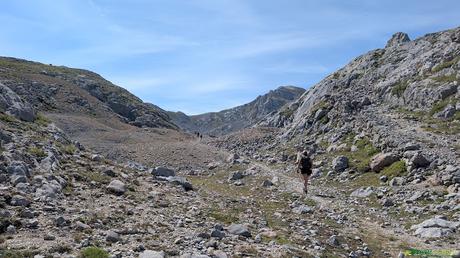 Zona de minas en el Macizo de Andara