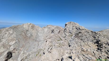 Saliendo de la zona de la Morra de Lechugales