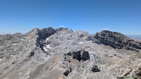 Vista del Llambrión y la Palanca desde el Tesorero
