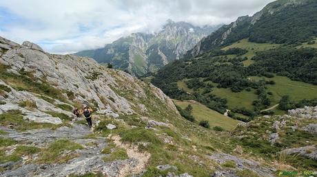 Canal de bajada a Majada la Robre