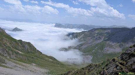 El PICO FARIÑENTU desde TUIZA DE ARRIBA, Lena Descenso de la Forqueta al Meicín