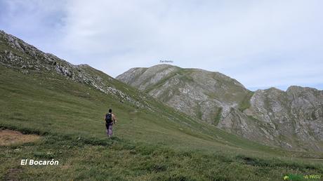 El PICO FARIÑENTU desde TUIZA DE ARRIBA, Lena El Bocarón y Fariñentu