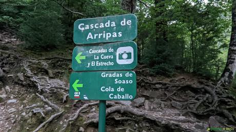 Señalización en Ordesa, Pirineos