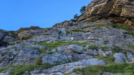 Zona baja de las Clavijas de Soaso