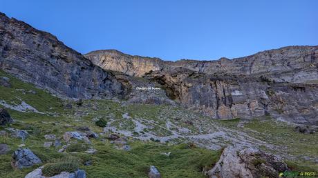 Entrada a las Clavijas de Soaso, Pirineos