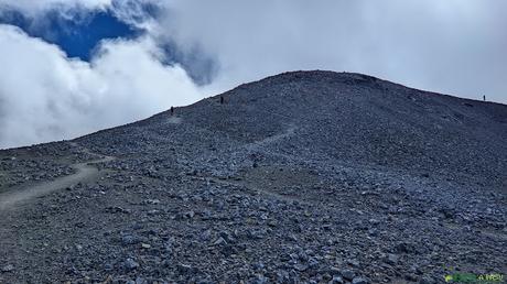 Zona próxima a la cima del Monte Perdido