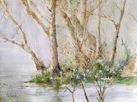 Acuarelas abril 2025