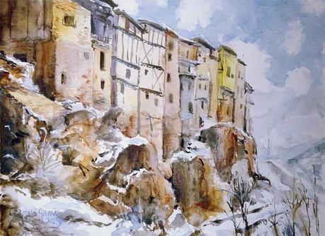 Acuarelas abril 2025