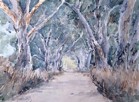 Acuarelas abril 2025