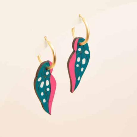 Pendientes Begonia