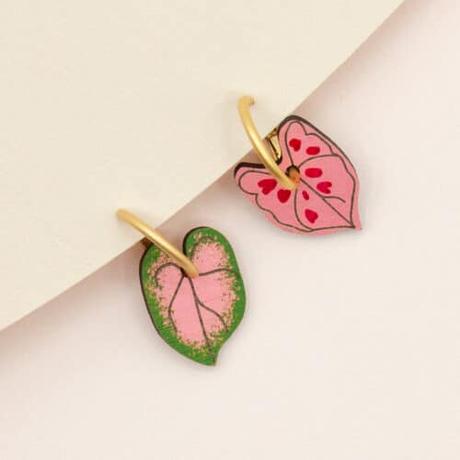 Pendientes Caladium
