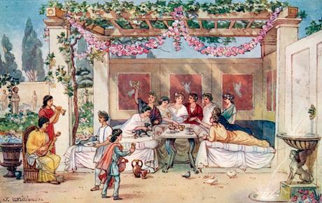 Convivium, cena con espectáculo en la antigua Roma Convivium, cena con espectáculo en la antigua Roma