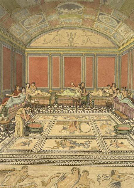 Convivium, cena con espectáculo en la antigua Roma Convivium, cena con espectáculo en la antigua Roma