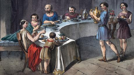 Convivium, cena con espectáculo en la antigua Roma Convivium, cena con espectáculo en la antigua Roma