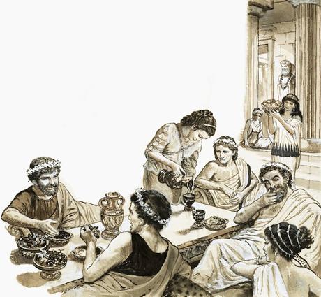 Convivium, cena con espectáculo en la antigua Roma Convivium, cena con espectáculo en la antigua Roma