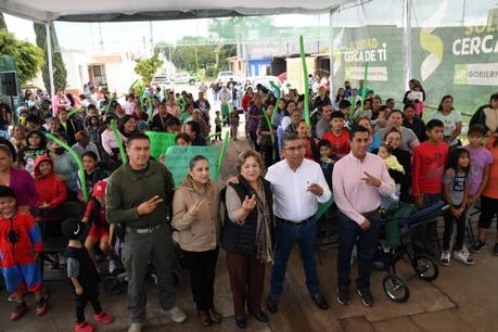 Alcalde Juan Manuel Navarro inaugura moderno espacio recreativo en un ambiente de fiesta ciudadana Alcalde Juan Manuel Navarro inaugura moderno espacio recreativo en un ambiente de fiesta ciudadana