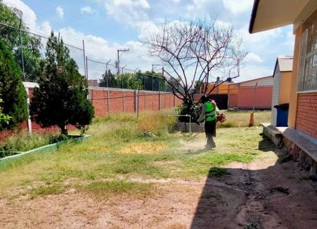 Gobierno de Soledad fortalece limpieza y mantenimiento de escuelas para el regreso a clases