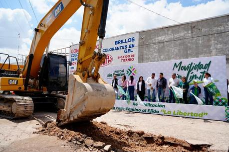 Villa de Pozos se suma a la rehabilitación de Ejido La Libertad