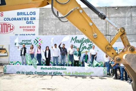 Para una movilidad sin límites, arranca Ricardo Gallardo obra con impacto a tres municipios metropolitanos