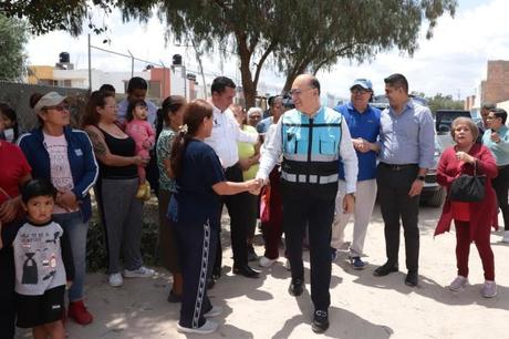 Alcalde Galindo pone fin a cuatro décadas de espera por pavimentaciones