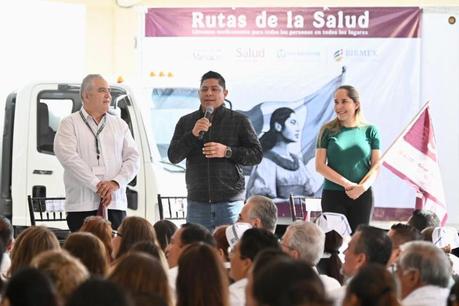 Con apoyo de Ricardo Gallardo inicia en San Luis programa Rutas de la Salud
