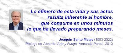 Joaquín Santo. Objetivo, minucioso... amigo