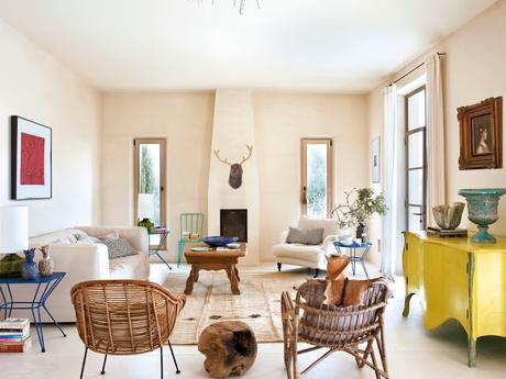 Una casa de campo en Mallorca que lo tiene todo: calma, carácter y color en su justa medida