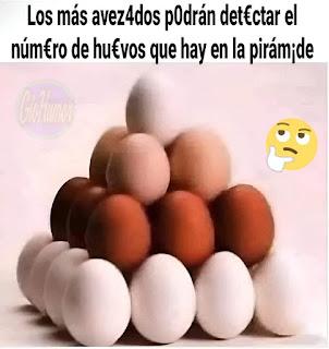 Aquí está la respuesta a cuántos huevos hay en la pirámide