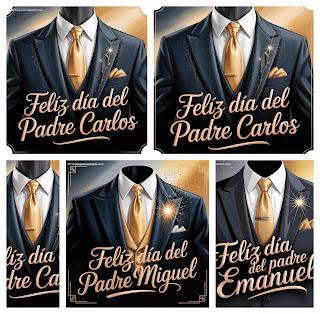 Nombres personalizados para día del padre Nombres personalizados para día del padre