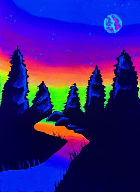 ¿ART AND WINE BARCELONA es el nuevo viaje psicodélico del arte? Pintura neón y vino libre en la nave más creativa de Barcelona