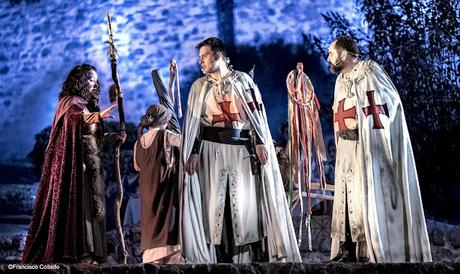 En el nombre de Jerez, de Miguel Murillo. Lienzo histórico templario