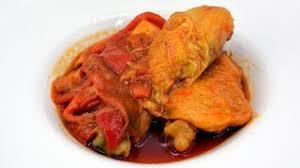 Pollo a la riojana