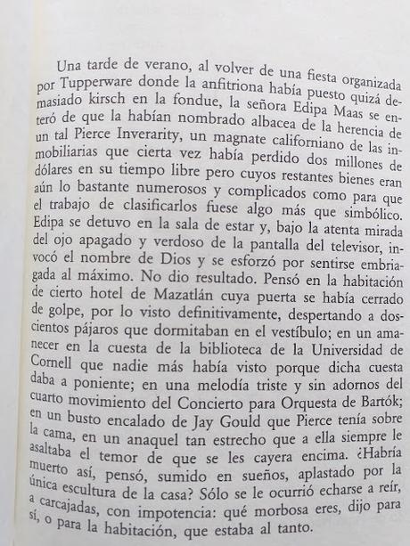 La subasta del lote 49, de Thomas Pynchon La subasta del lote 49, de Thomas Pynchon