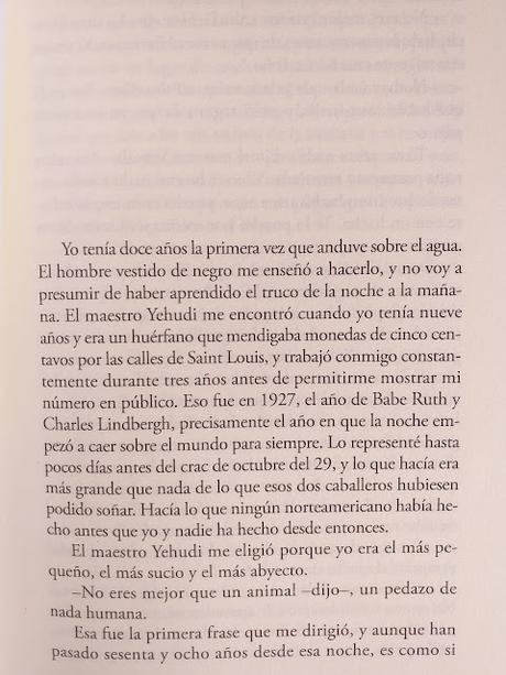 Mr. Vértigo, de Paul Auster