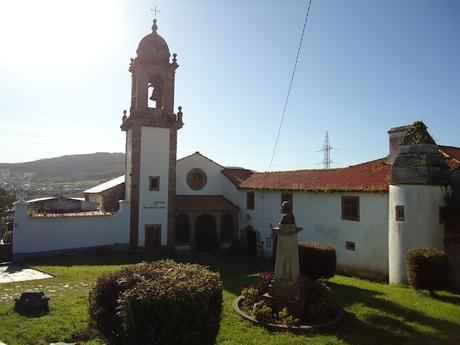 IGLESIA DEL MONASTERIO DE SAN MARTIÑO DE XUBIA - Fachada Oeste y acceso ROMÁNICO EN EL CAMINO INGLÉS IGLESIA DEL MONASTERIO DE SAN MARTIÑO DE XUBIA Fachada Oeste y acceso